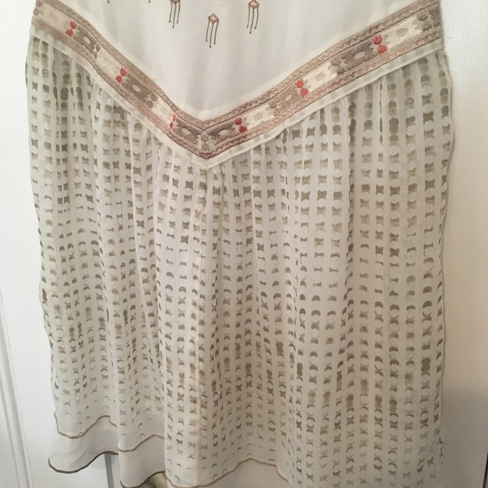 Anthropologie One September Calliope Embroidered Dress Sz XS - Picture 13 of 16